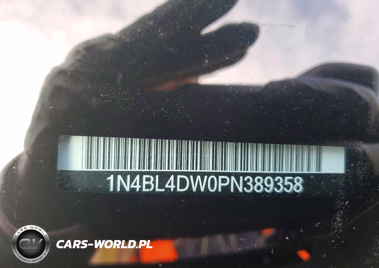 2023 Nissan Altima Sv VIN:1N4BL4DW0PN389358 - 12