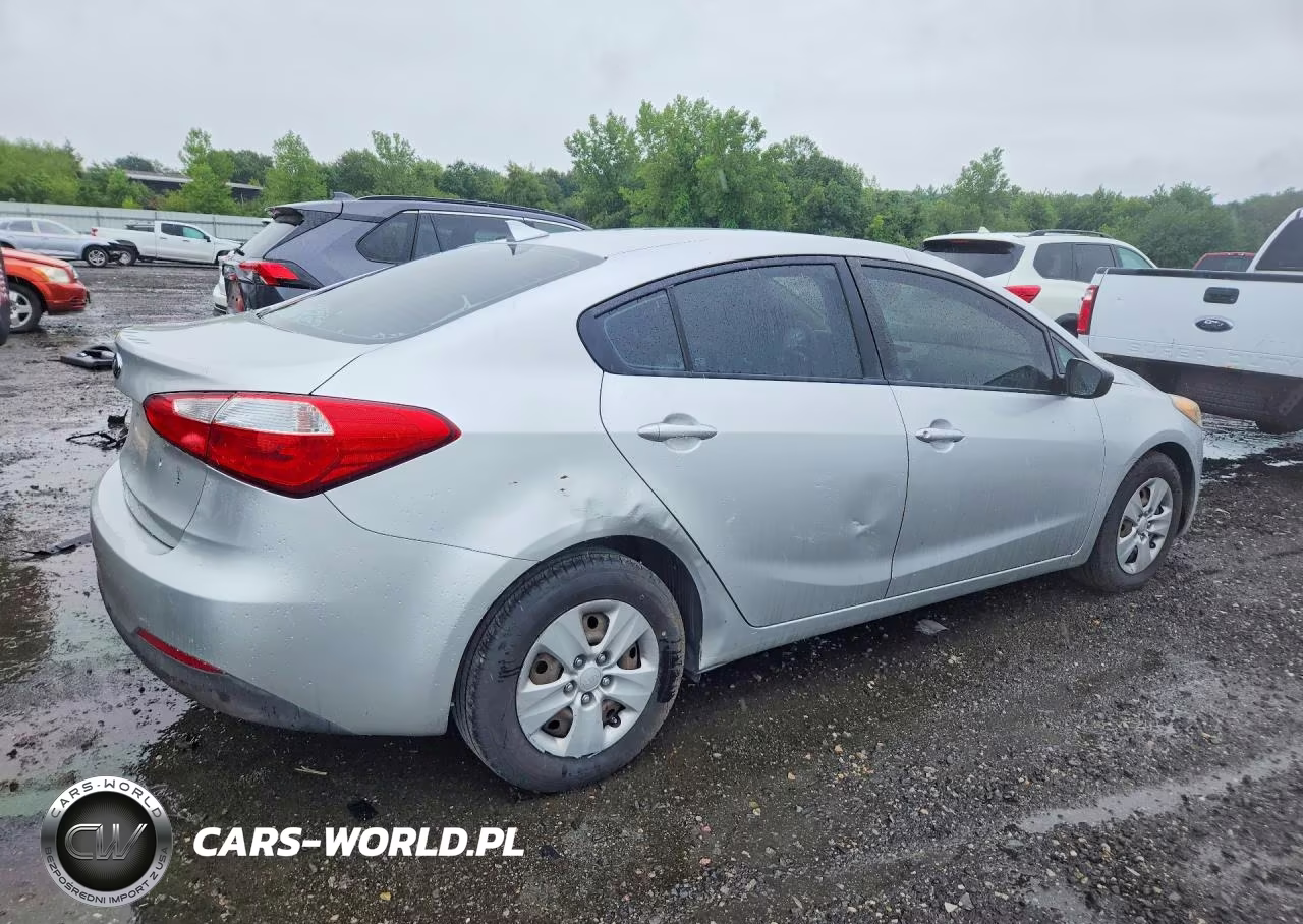 2014 Kia Forte Lx VIN:KNAFK4A6XE5071826 - 3