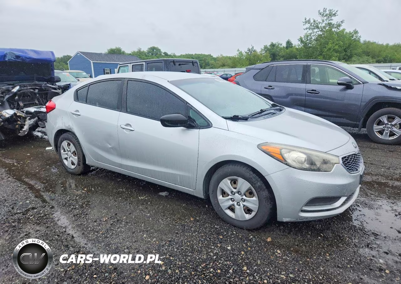 2014 Kia Forte Lx VIN:KNAFK4A6XE5071826 - 4