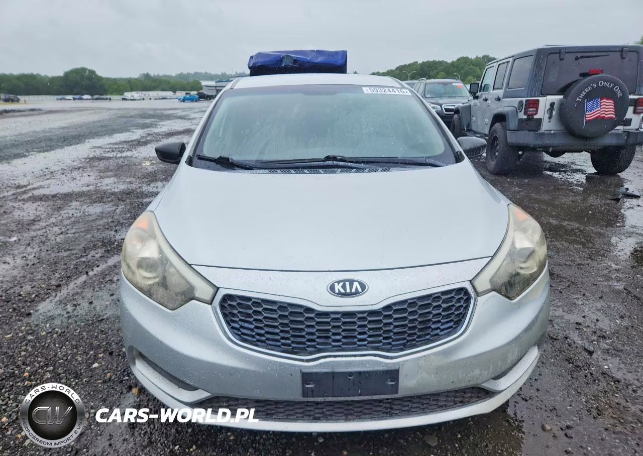 2014 Kia Forte Lx VIN:KNAFK4A6XE5071826 - 5