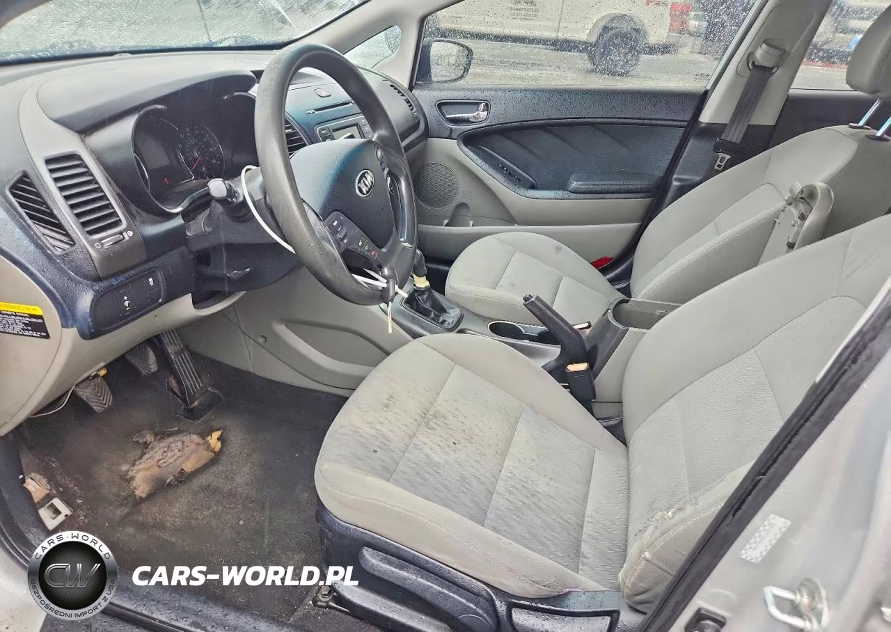 2014 Kia Forte Lx VIN:KNAFK4A6XE5071826 - 7