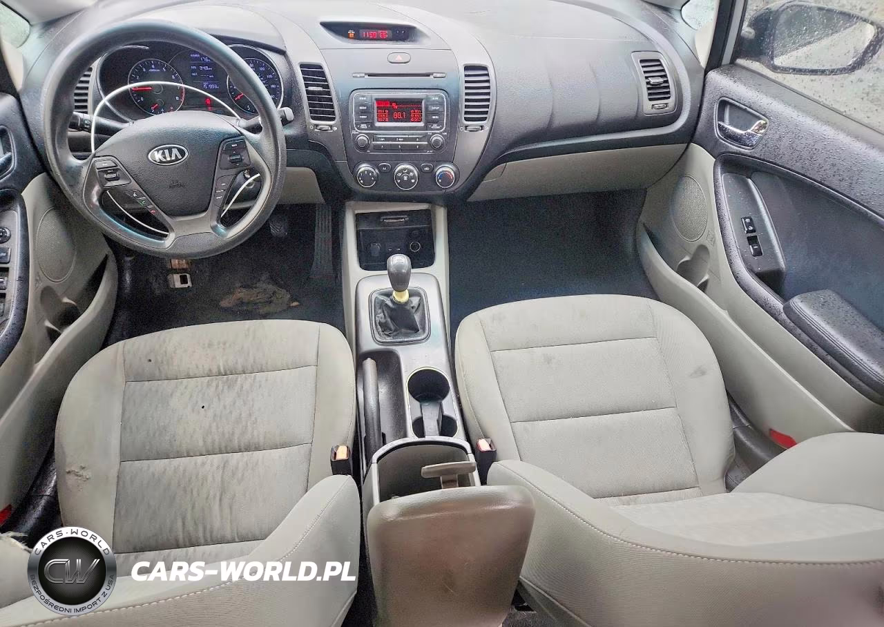 2014 Kia Forte Lx VIN:KNAFK4A6XE5071826 - 8
