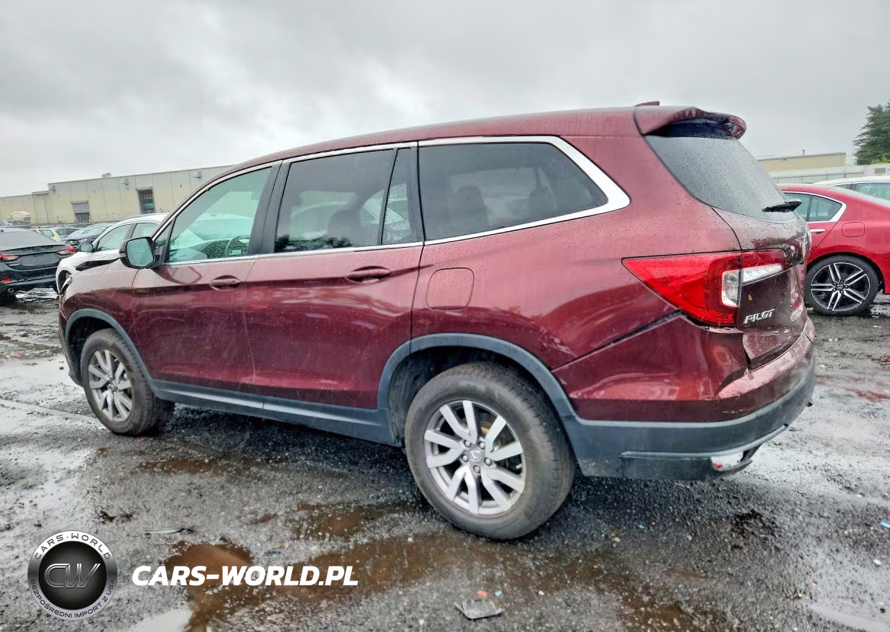 2021 Honda Pilot Exl VIN:5FNYF6H59MB017374 - 2