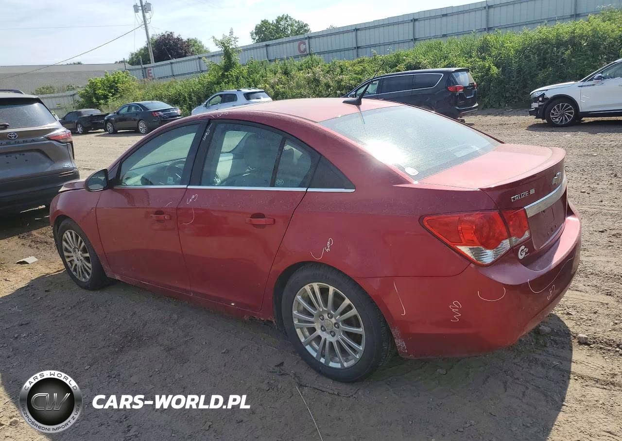 2011 Chevrolet Cruze Eco VIN:1G1PJ5S94B7290511 - 2