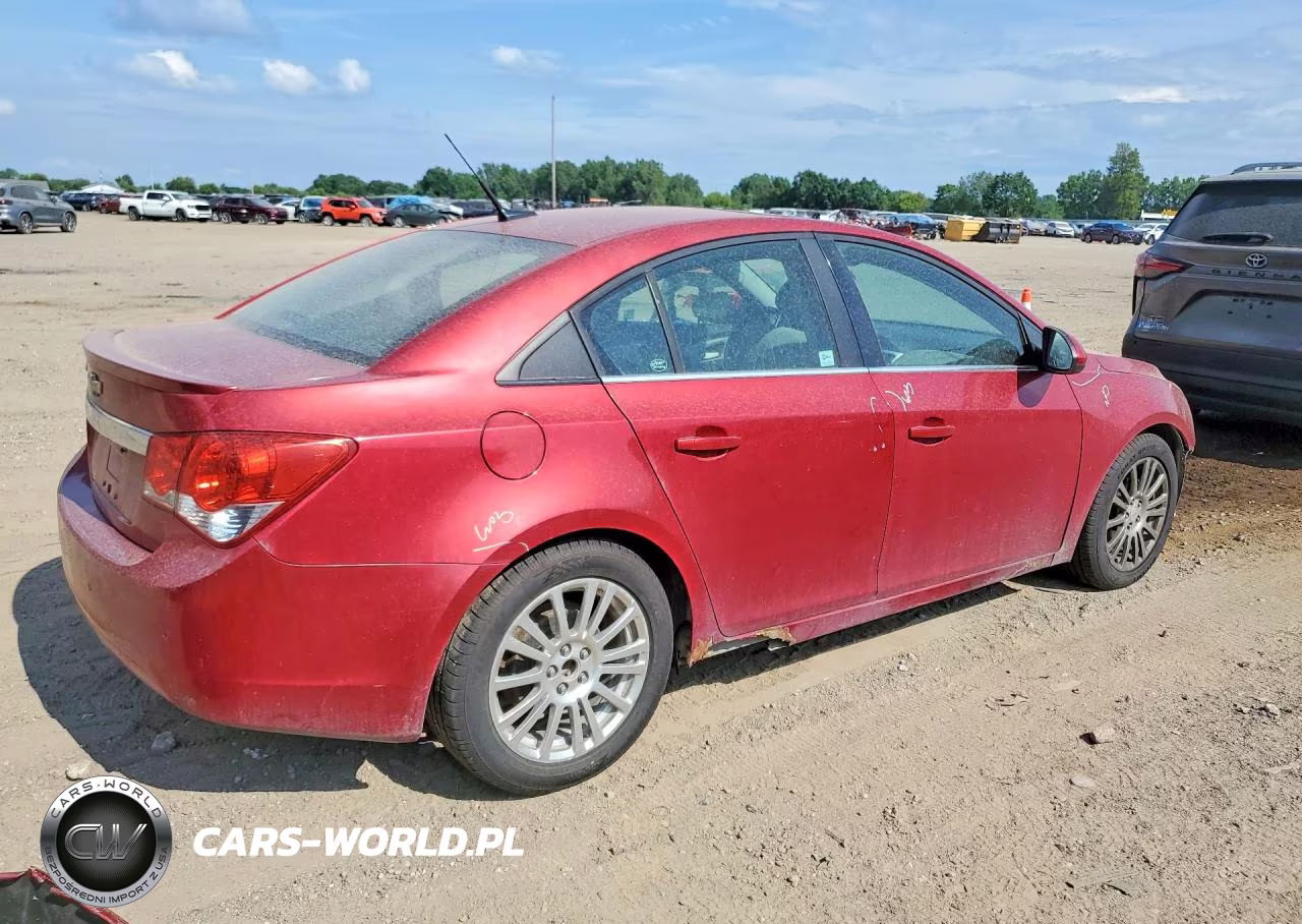 2011 Chevrolet Cruze Eco VIN:1G1PJ5S94B7290511 - 3