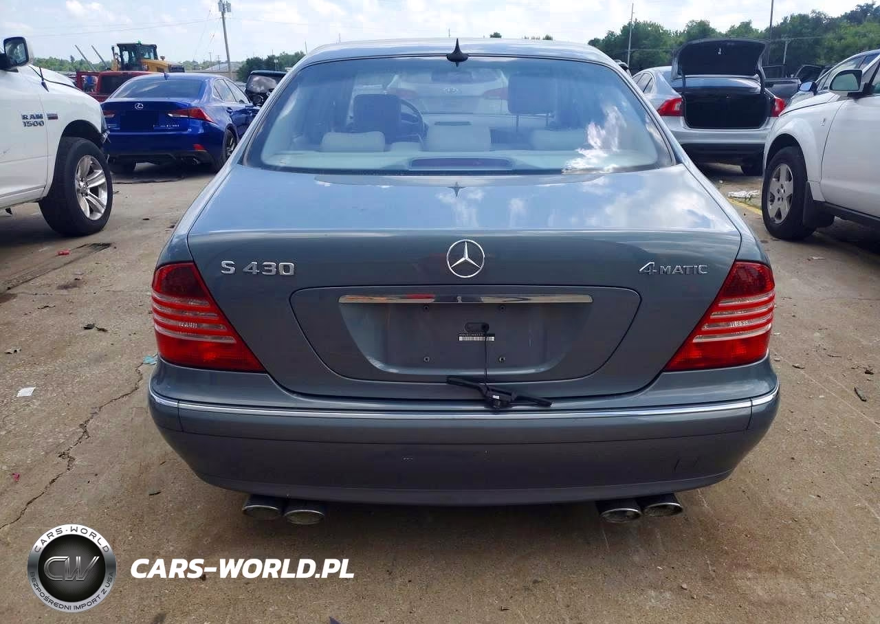 2004 Mercedes-Benz S 430 4Matic VIN:WDBNG83J24A405103 - 6
