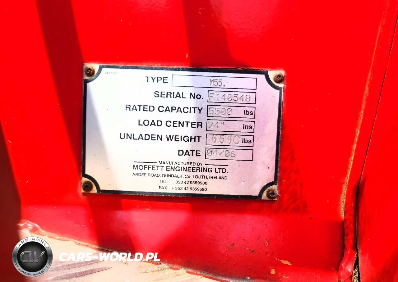 2007 Moffett M55 Forklift VIN:F140548 - 10