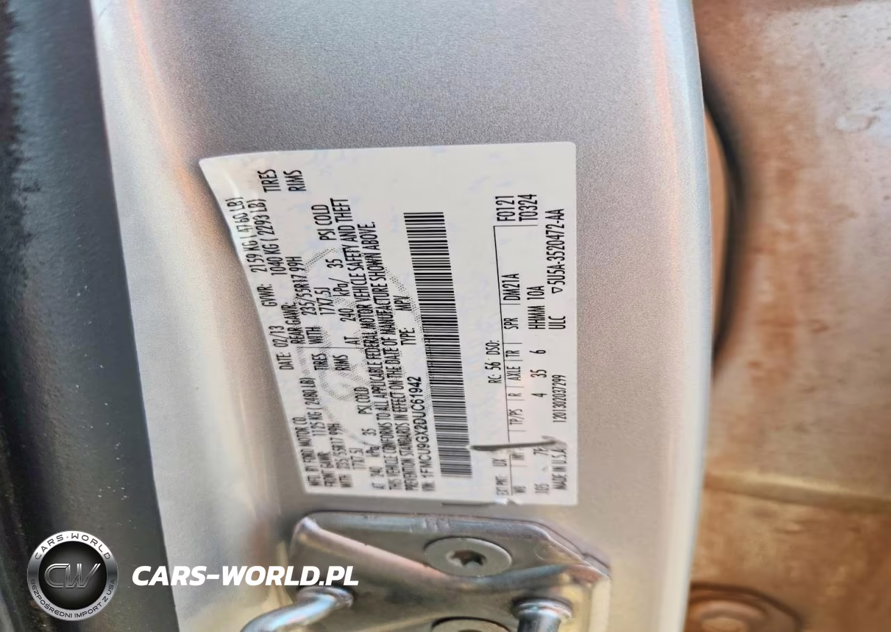 2013 Ford Escape Se VIN:1FMCU9GX2DUC61942 - 13