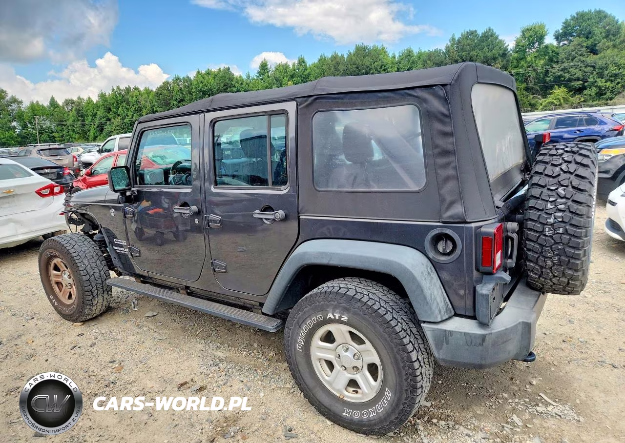 2017 Jeep Wrangler Unlimited Sport VIN:1C4BJWDG2HL551413 - 2