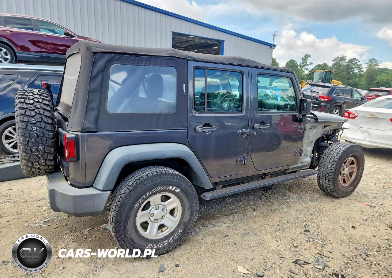 2017 Jeep Wrangler Unlimited Sport VIN:1C4BJWDG2HL551413 - 3