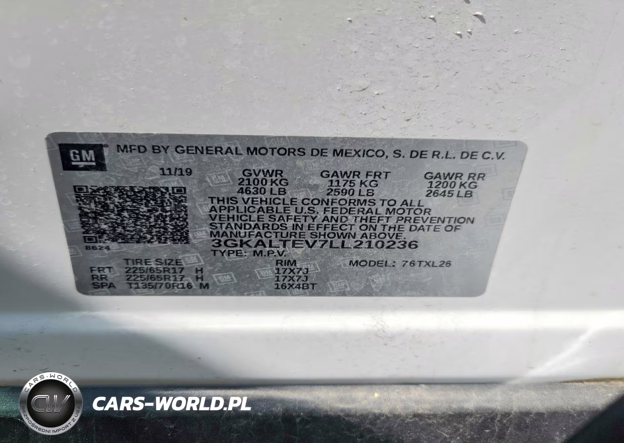 2020 GMC Terrain Sle VIN:3GKALTEV7LL210236 - 13