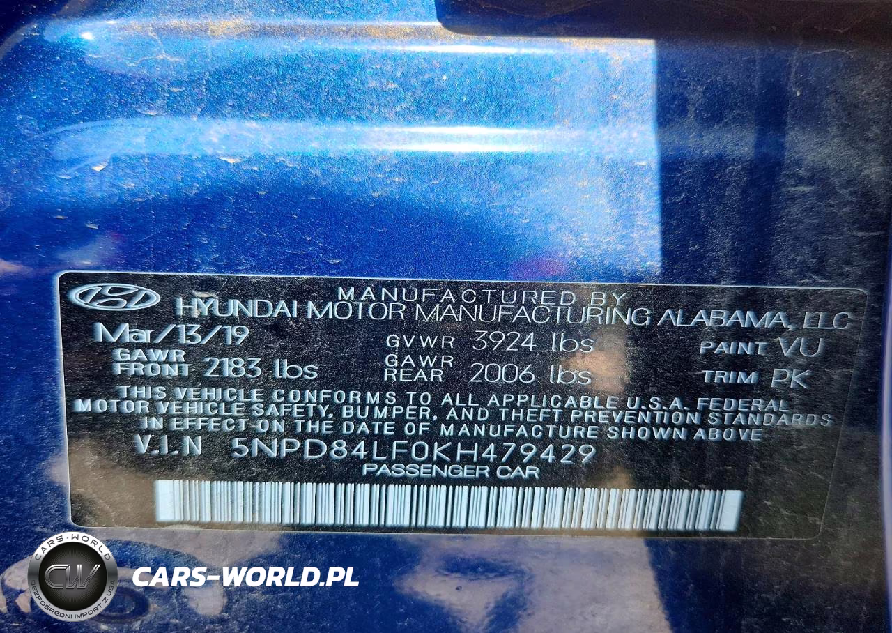 2019 Hyundai Elantra Sel VIN:5NPD84LF0KH479429 - 13