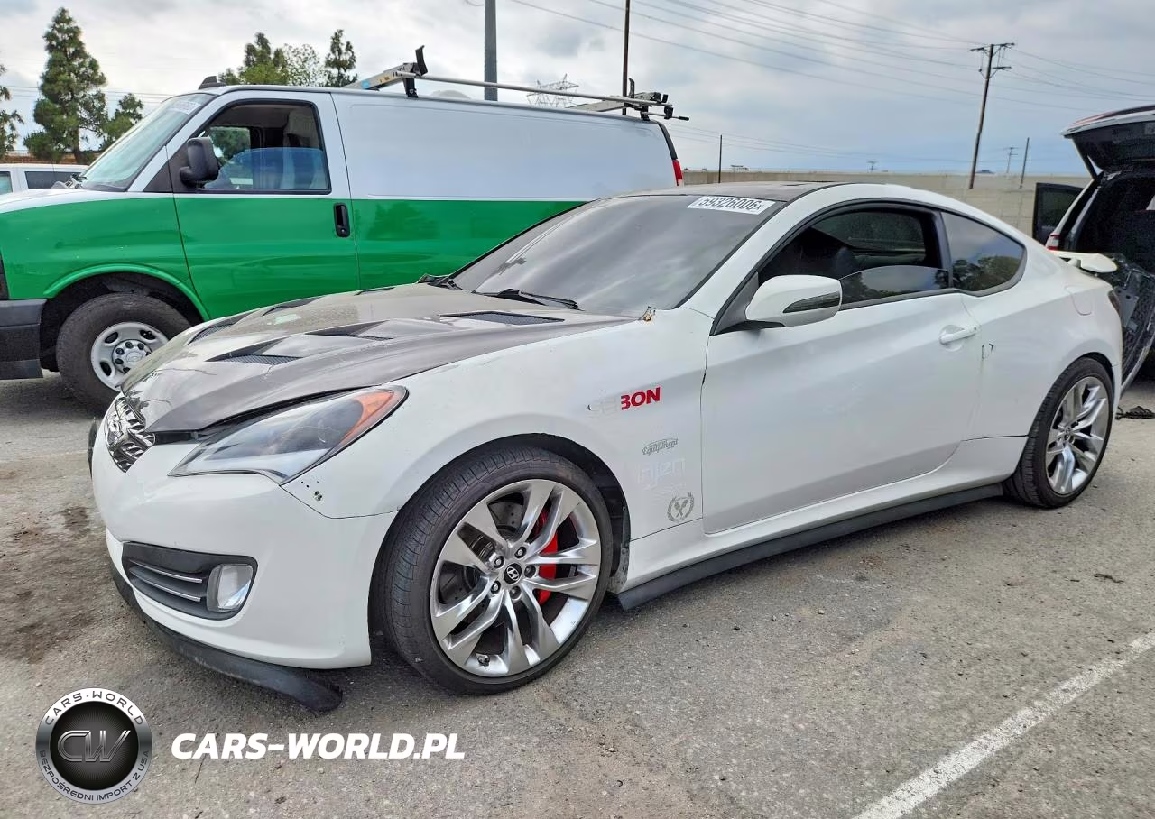 2011 Hyundai Genesis Coupe 3.8L