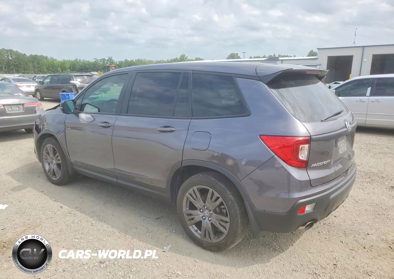 2019 Honda Passport Exl VIN:5FNYF7H57KB011561 - 2