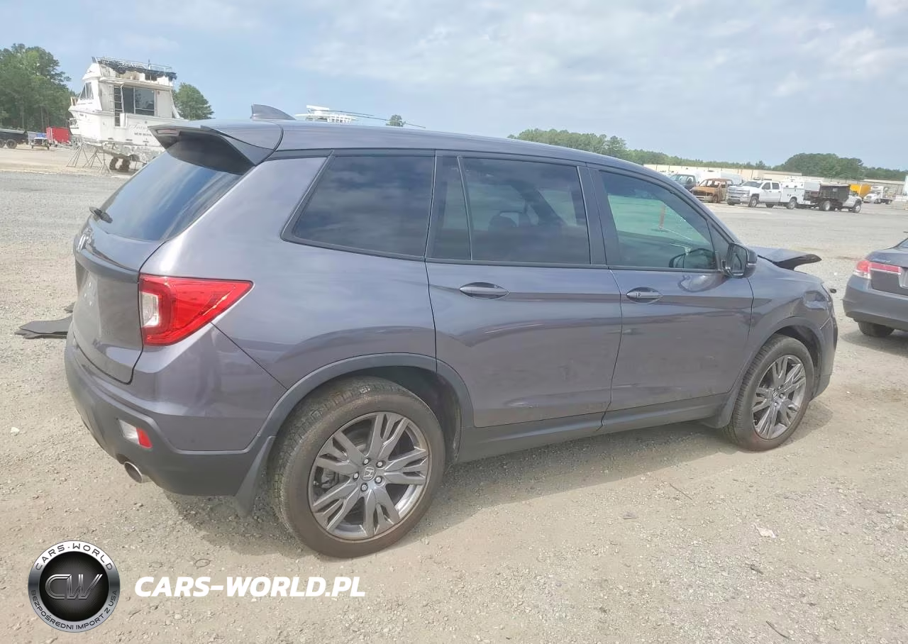 2019 Honda Passport Exl VIN:5FNYF7H57KB011561 - 3