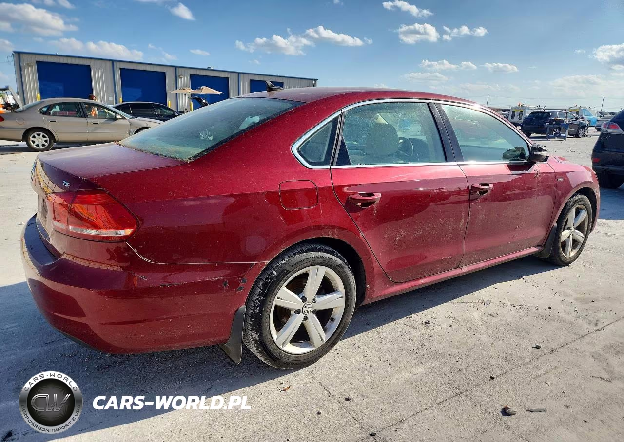 2015 Volkswagen Passat S VIN:1VWAS7A37FC122407 - 3
