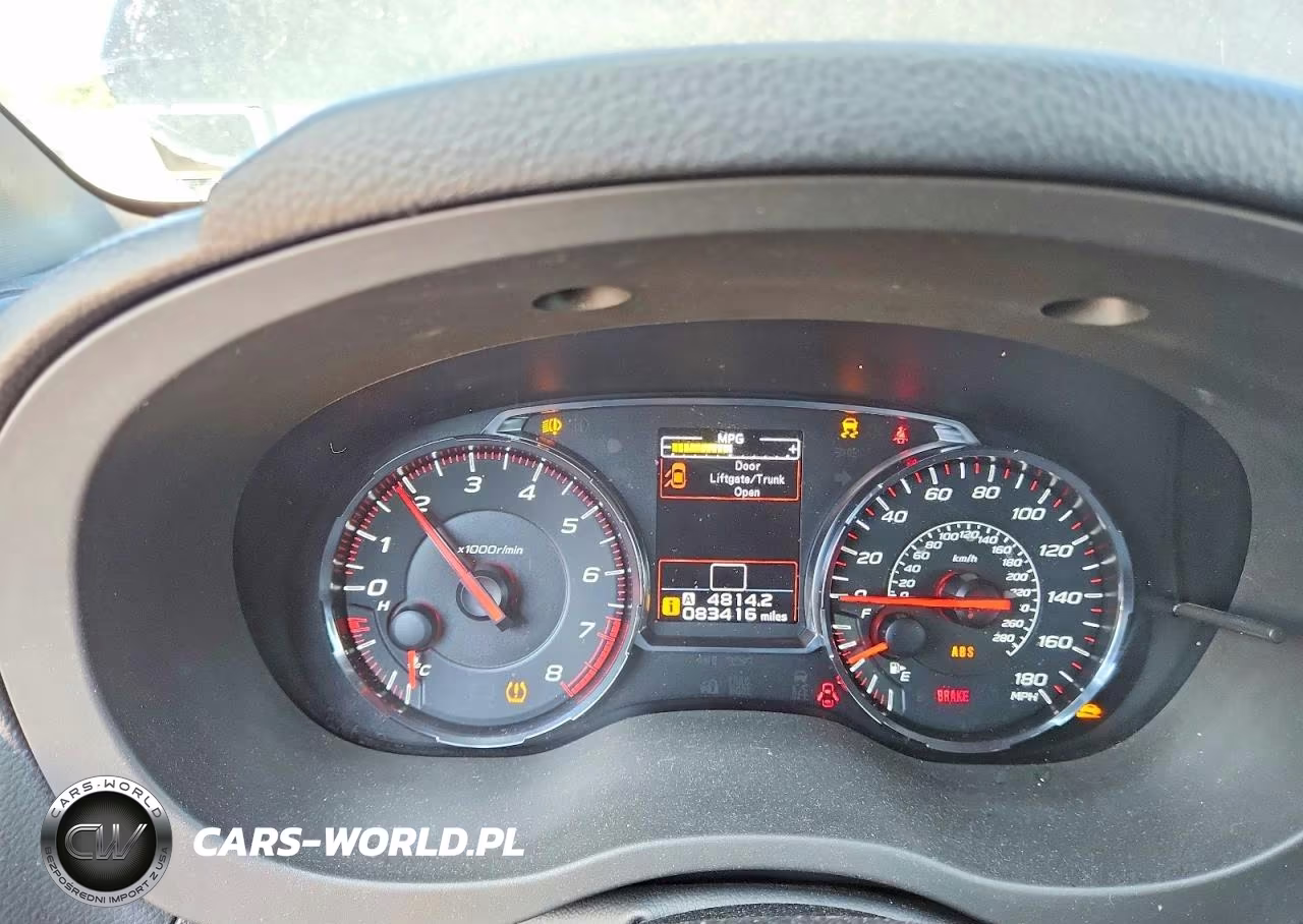 2018 Subaru Wrx Limited VIN:JF1VA1H66J9810348 - 9