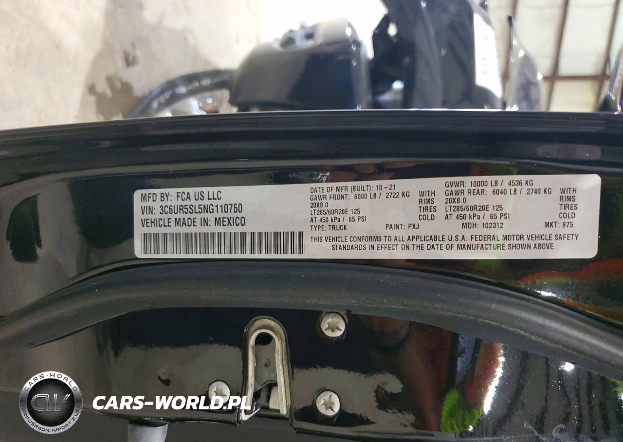 2022 Ram 2500 Limited VIN:3C6UR5SL5NG110760 - 12