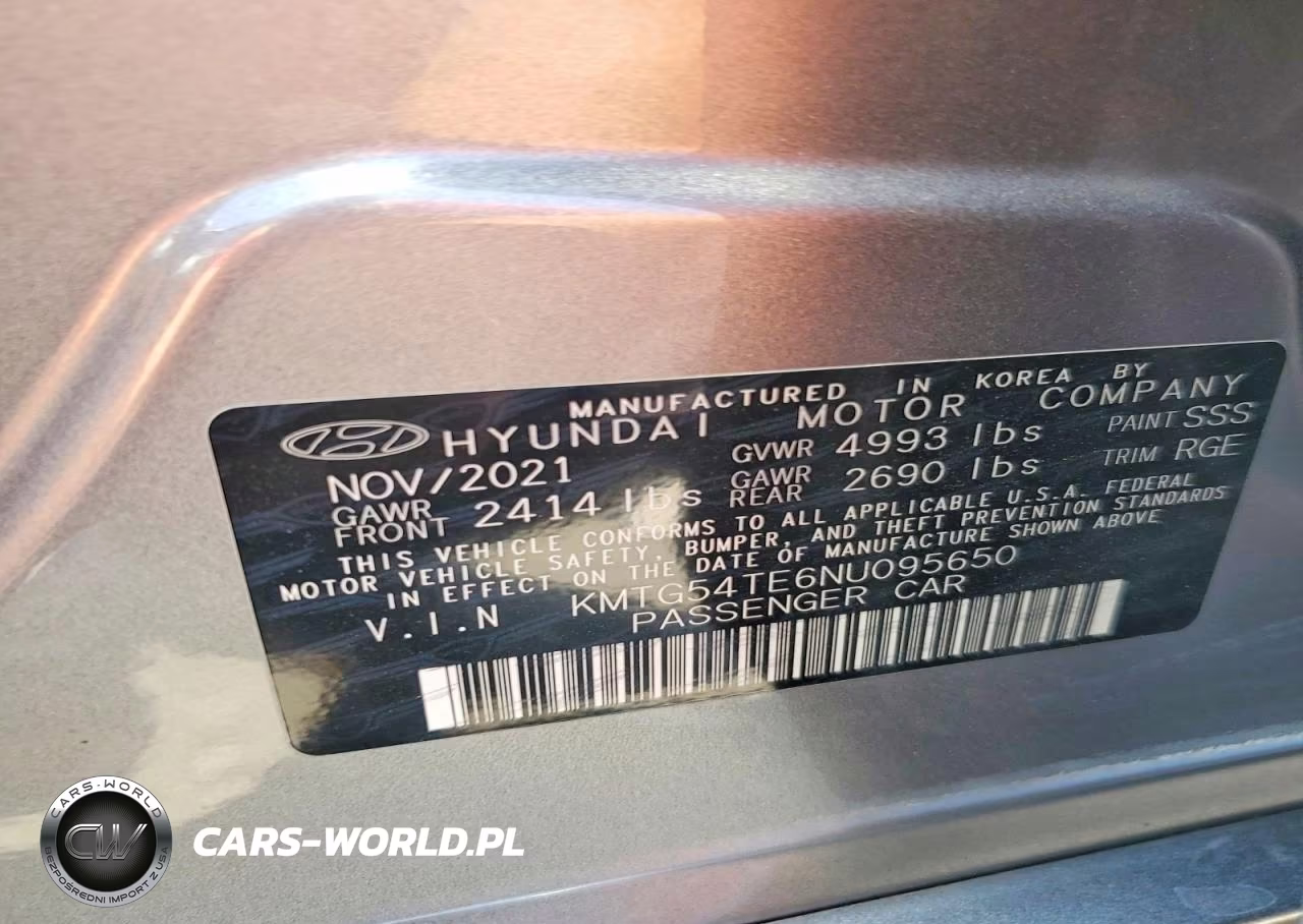 2022 Genesis G70 3.3T Standard VIN:KMTG54TE6NU095650 - 13