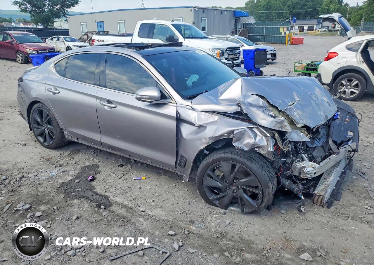 2022 Genesis G70 3.3T Standard VIN:KMTG54TE6NU095650 - 4