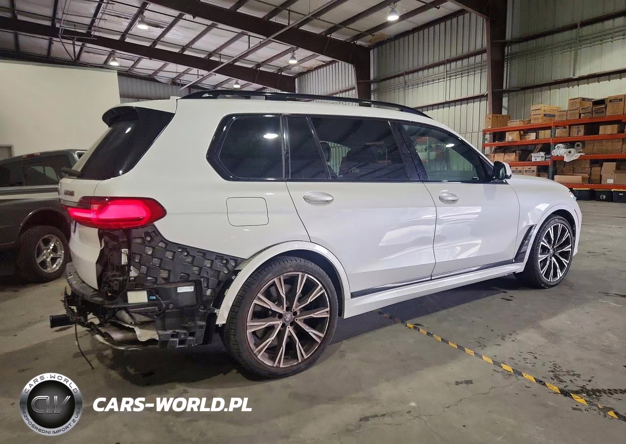 2022 BMW X7 M50I VIN:5UXCX6C02N9J96015 - 3