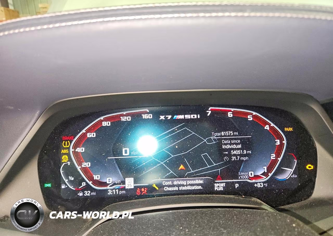 2022 BMW X7 M50I VIN:5UXCX6C02N9J96015 - 9