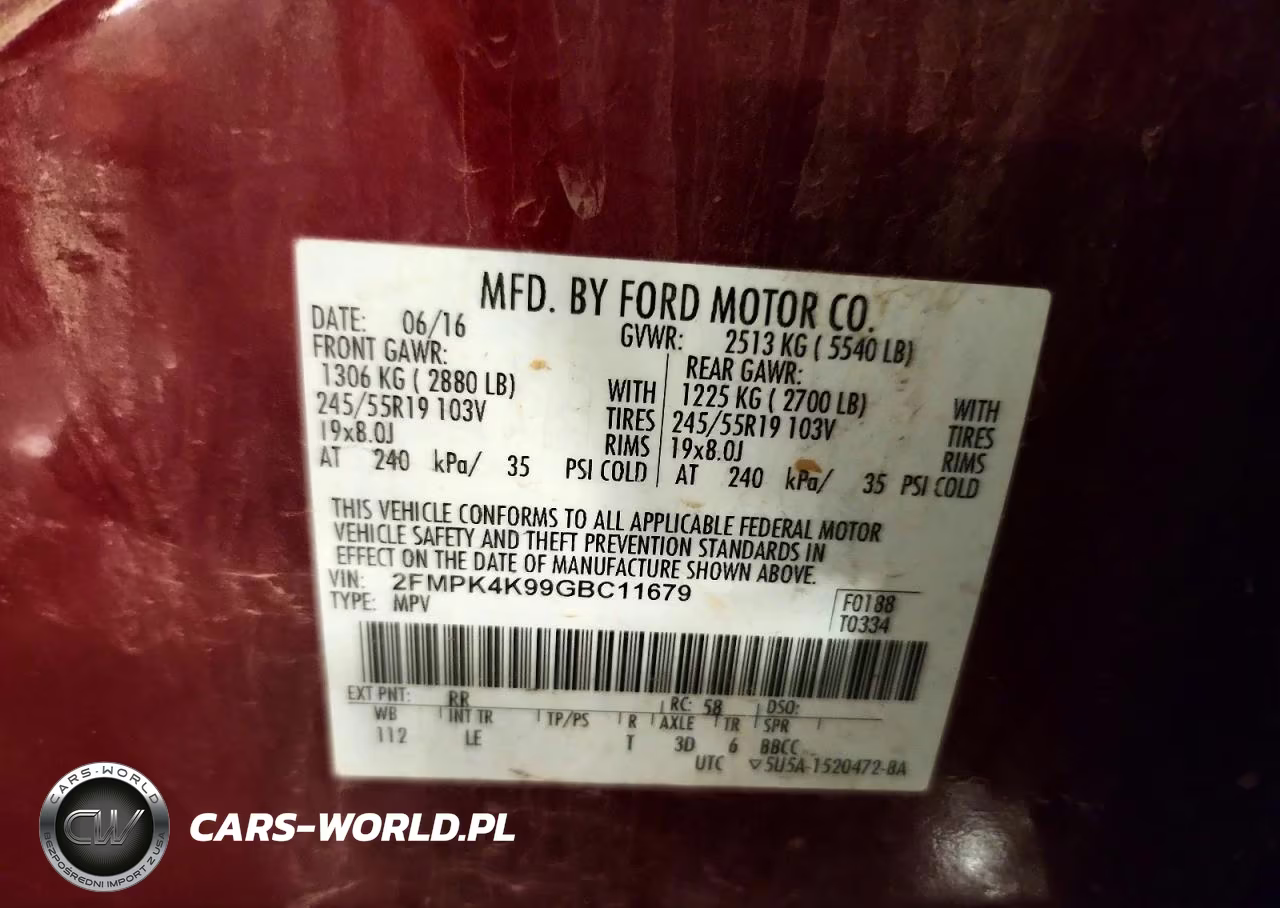 2016 Ford Edge Titanium VIN:2FMPK4K99GBC11679 - 14