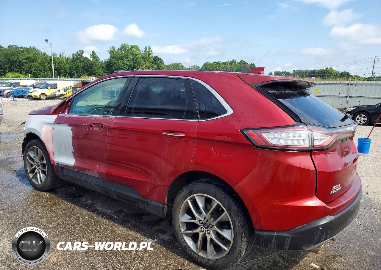 2015 Ford Edge Titanium VIN:2FMPK3K89FBB11386 - 2