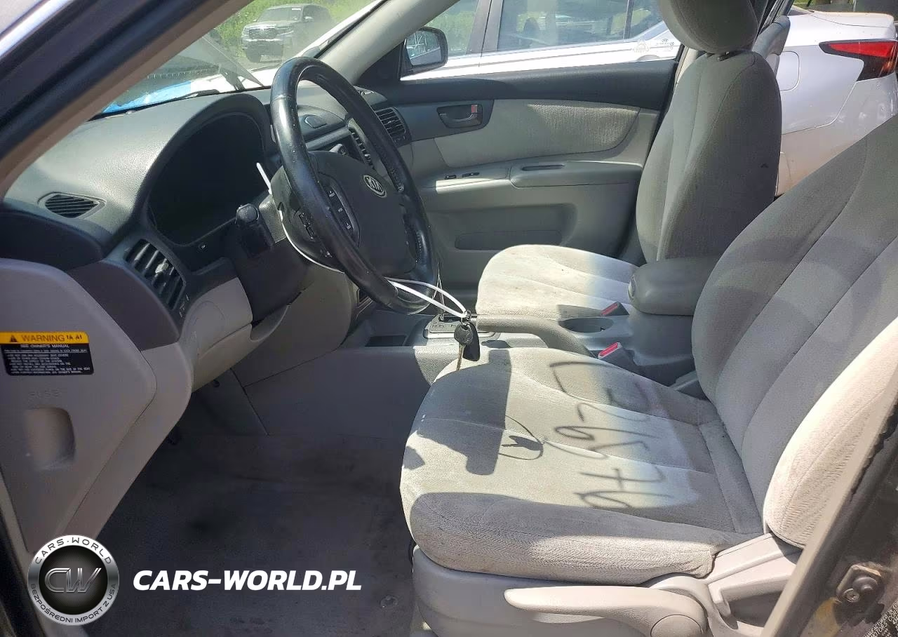 2006 Kia Optima Lx VIN:KNAGE124965039832 - 7