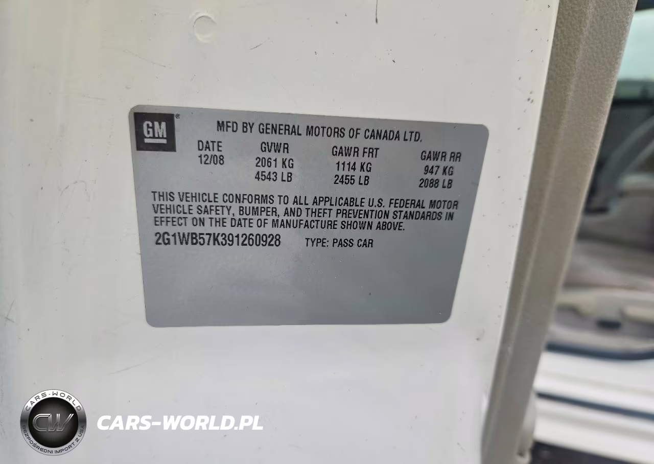 2009 Chevrolet Impala Ls VIN:2G1WB57K391260928 - 12