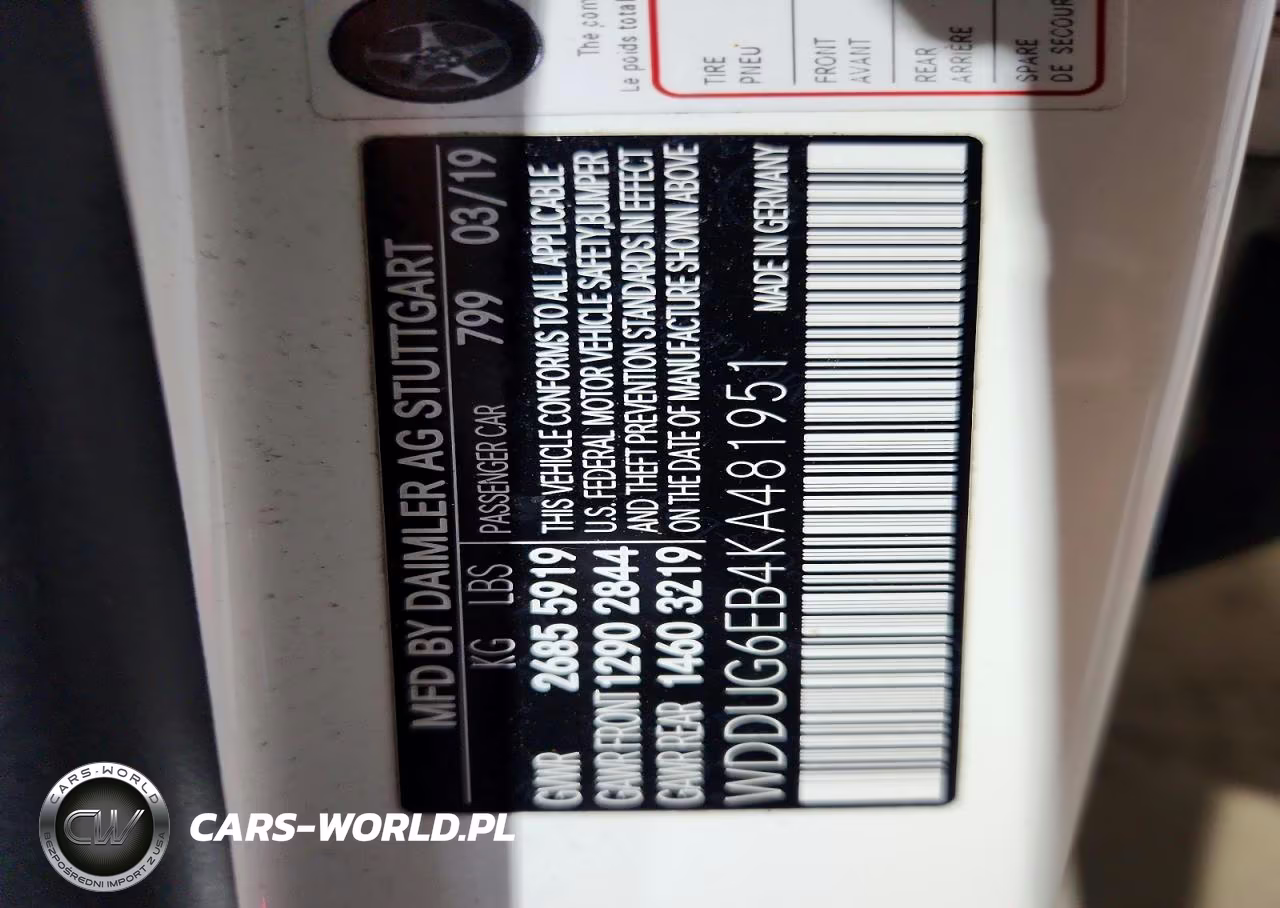 2019 Mercedes-Benz S 450 4Matic VIN:WDDUG6EB4KA481951 - 12