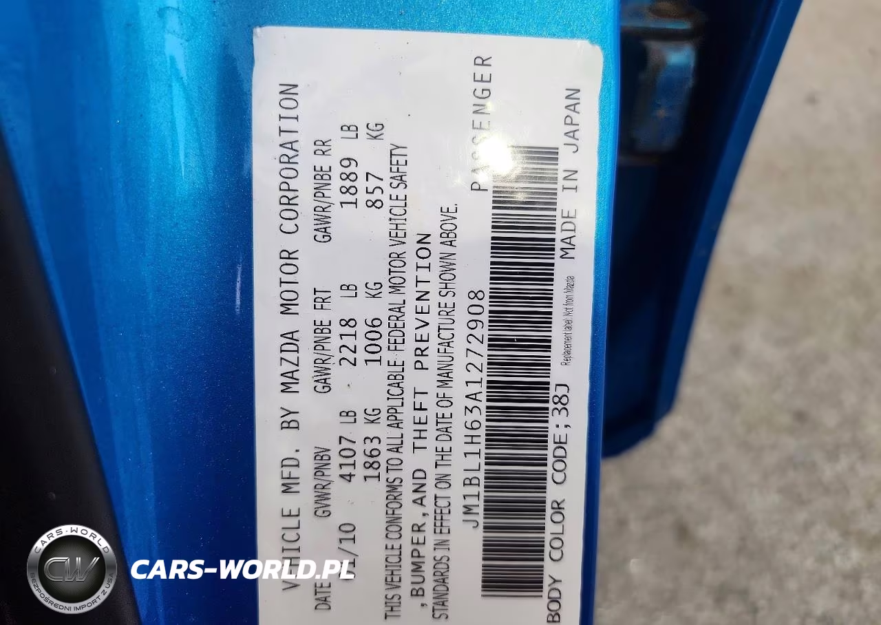 2010 Mazda 3 S VIN:JM1BL1H63A1272908 - 12