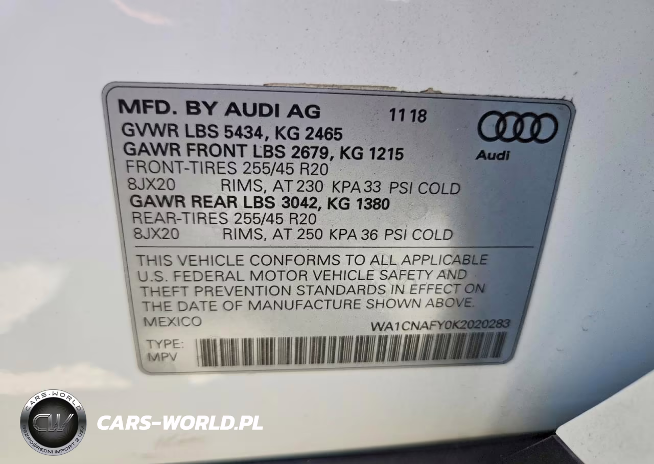 2019 Audi Q5 Prestige VIN:WA1CNAFY0K2020283 - 13