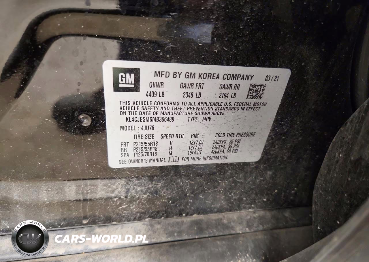 2021 Buick Encore Preferred VIN:KL4CJESM6MB366489 - 14