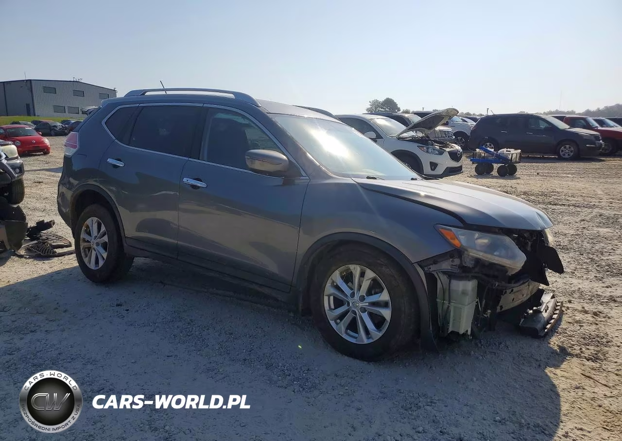 2016 Nissan Rogue Sv VIN:KNMAT2MT4GP658563 - 4