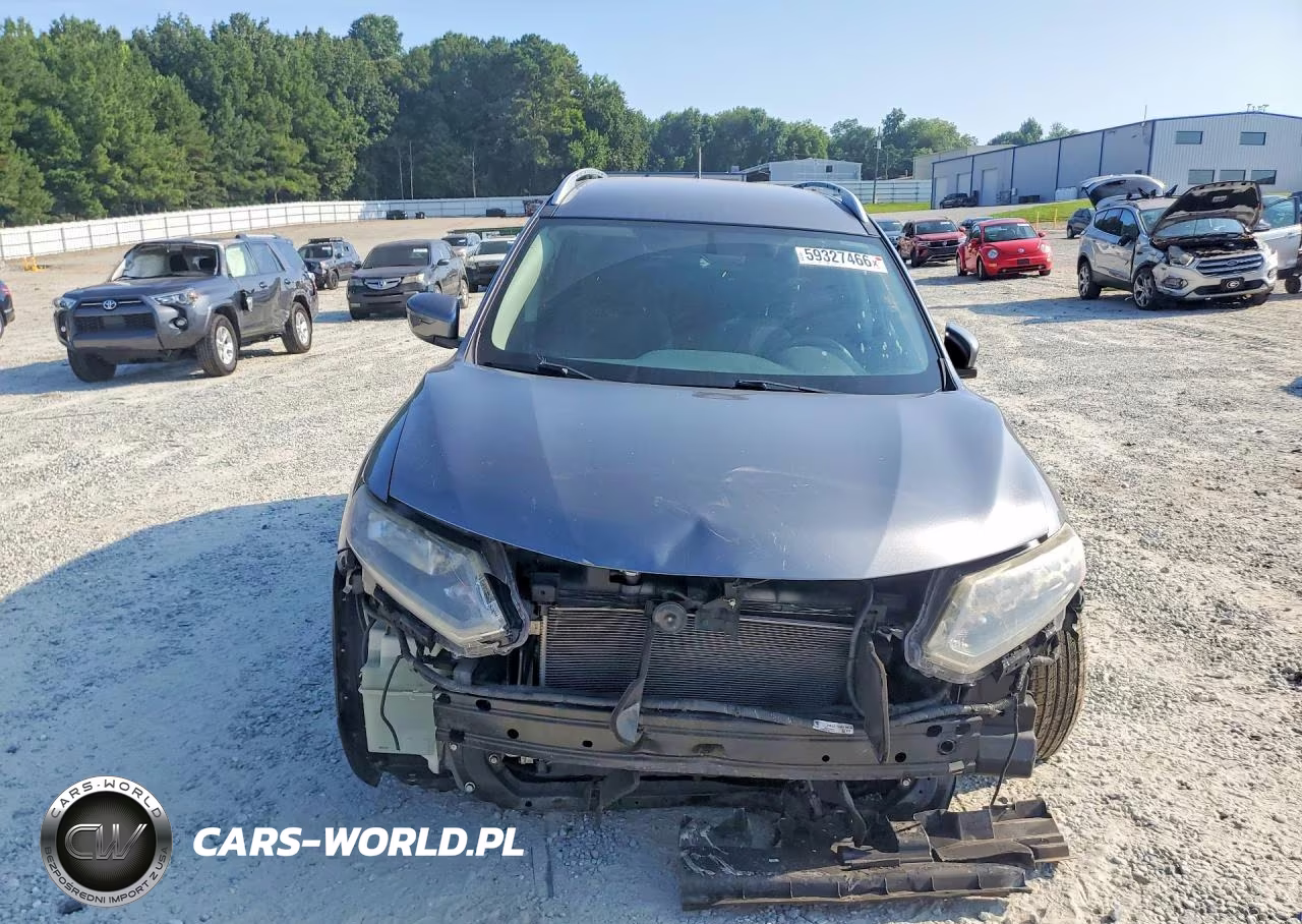2016 Nissan Rogue Sv VIN:KNMAT2MT4GP658563 - 5