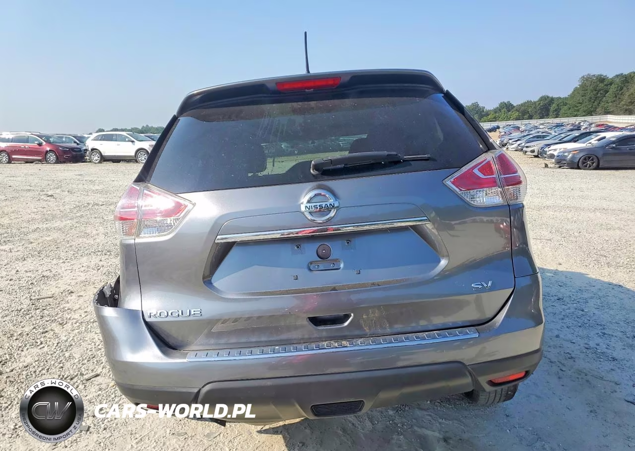 2016 Nissan Rogue Sv VIN:KNMAT2MT4GP658563 - 6