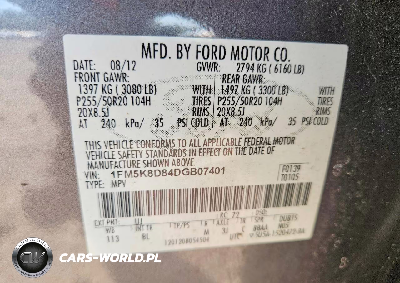 2013 Ford Explorer Xlt VIN:1FM5K8D84DGB07401 - 14
