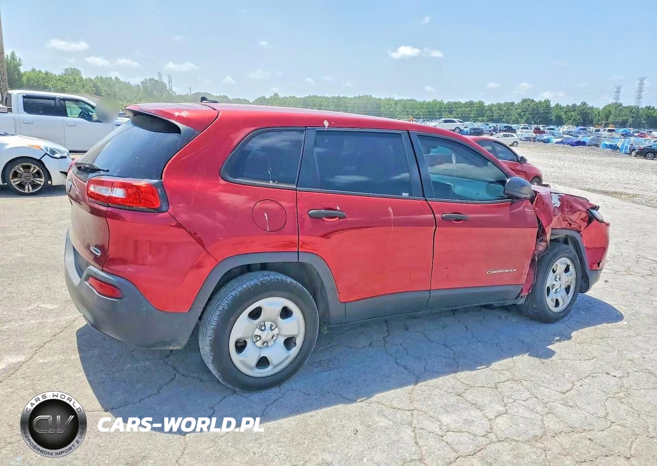 2015 Jeep Cherokee Sport VIN:1C4PJLAB0FW632466 - 3