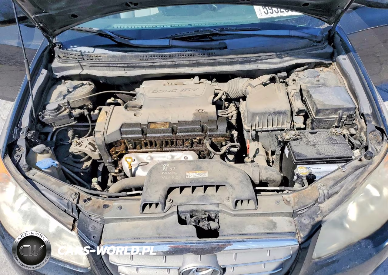 2009 Hyundai Elantra Gls VIN:KMHDU46D29U602178 - 11