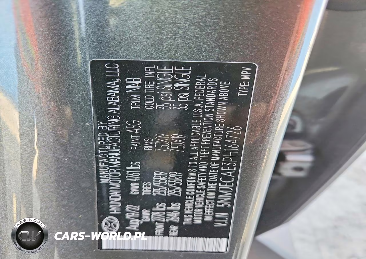 2023 Hyundai Tucson Limited VIN:5NMJECAE3PH164726 - 13