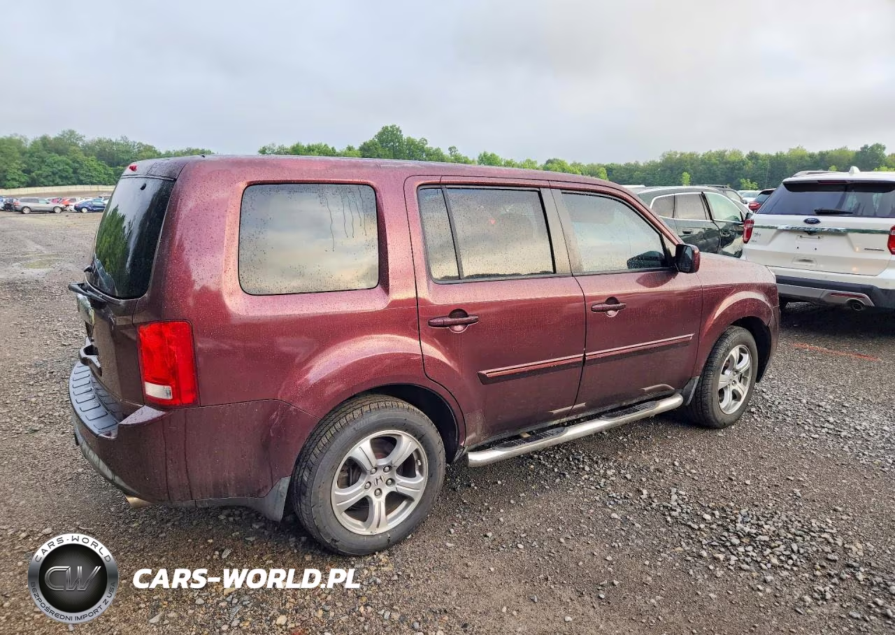 2013 Honda Pilot Exl VIN:5FNYF3H59DB044783 - 3