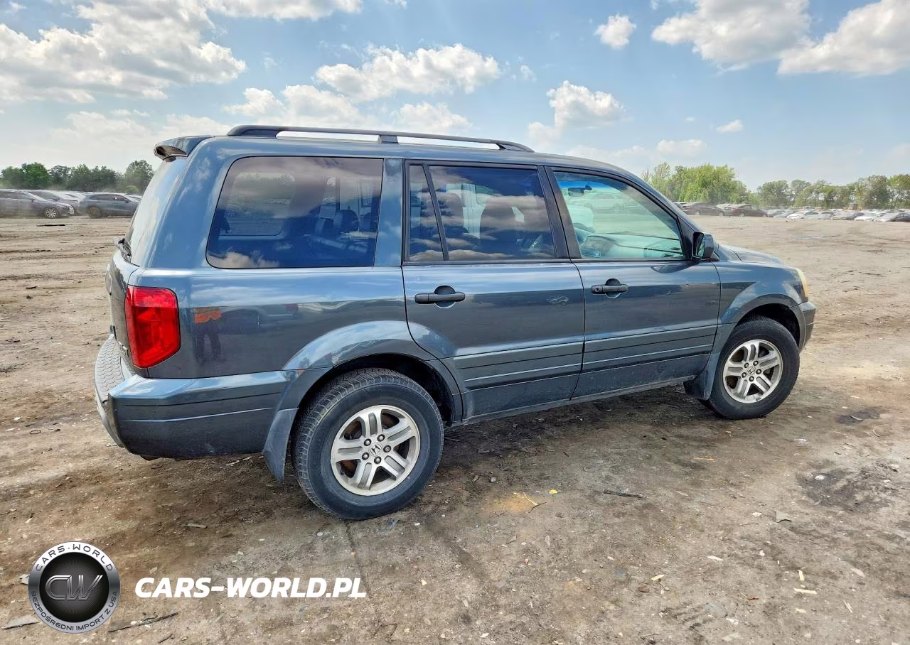 2005 Honda Pilot Exl VIN:5FNYF18645B048397 - 3