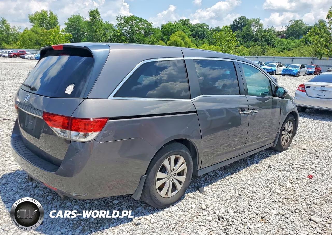 2015 Honda Odyssey Ex VIN:5FNRL5H44FB026596 - 3