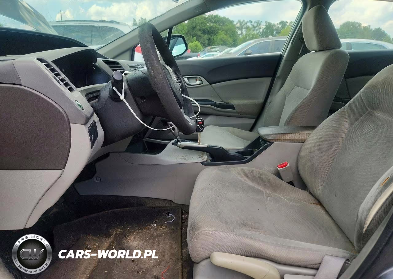 2012 Honda Civic Lx VIN:19XFB2F58CE072272 - 7