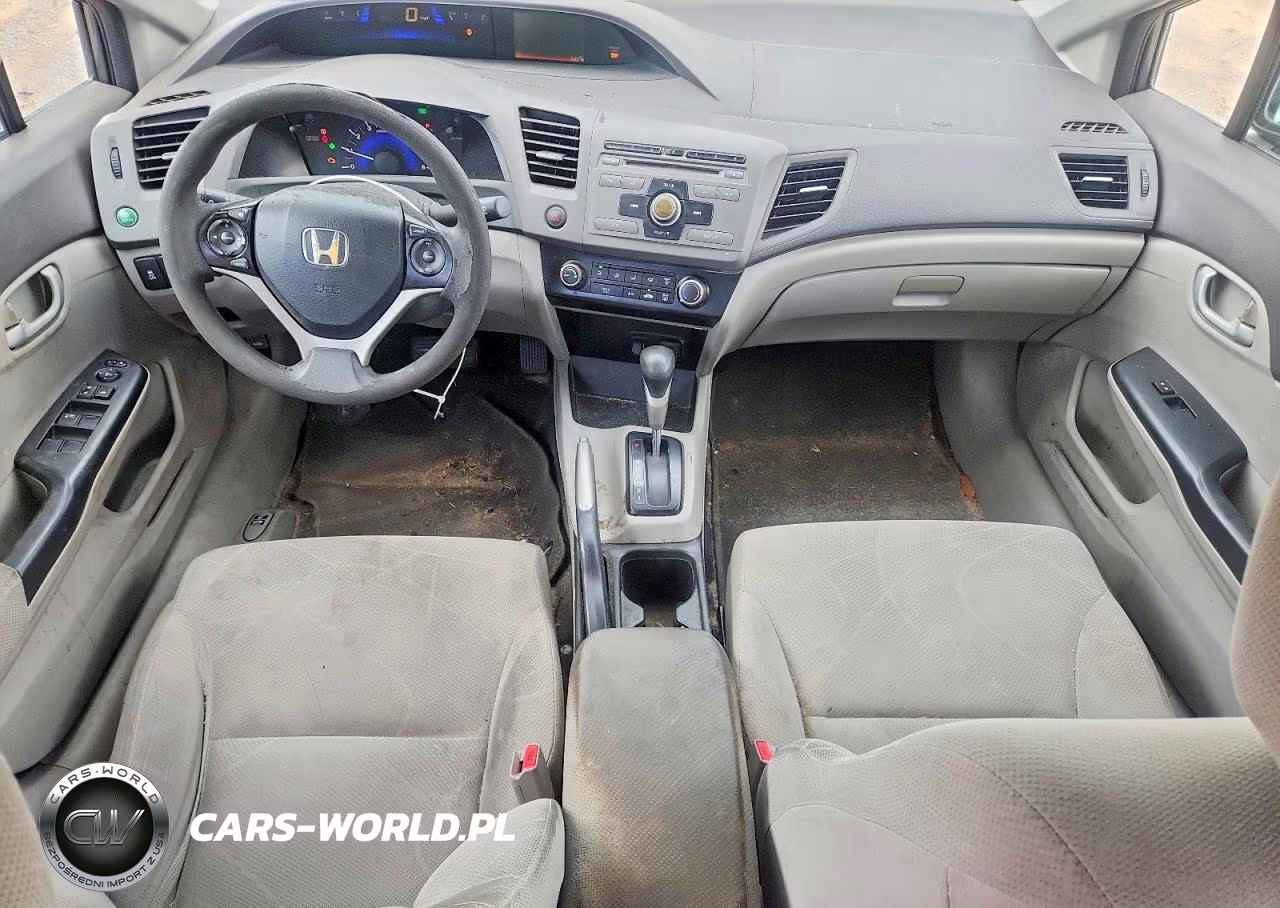 2012 Honda Civic Lx VIN:19XFB2F58CE072272 - 8