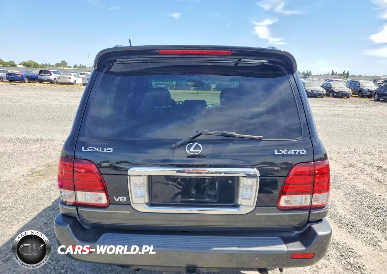 2007 Lexus Lx 470 VIN:JTJHT00W974028653 - 6