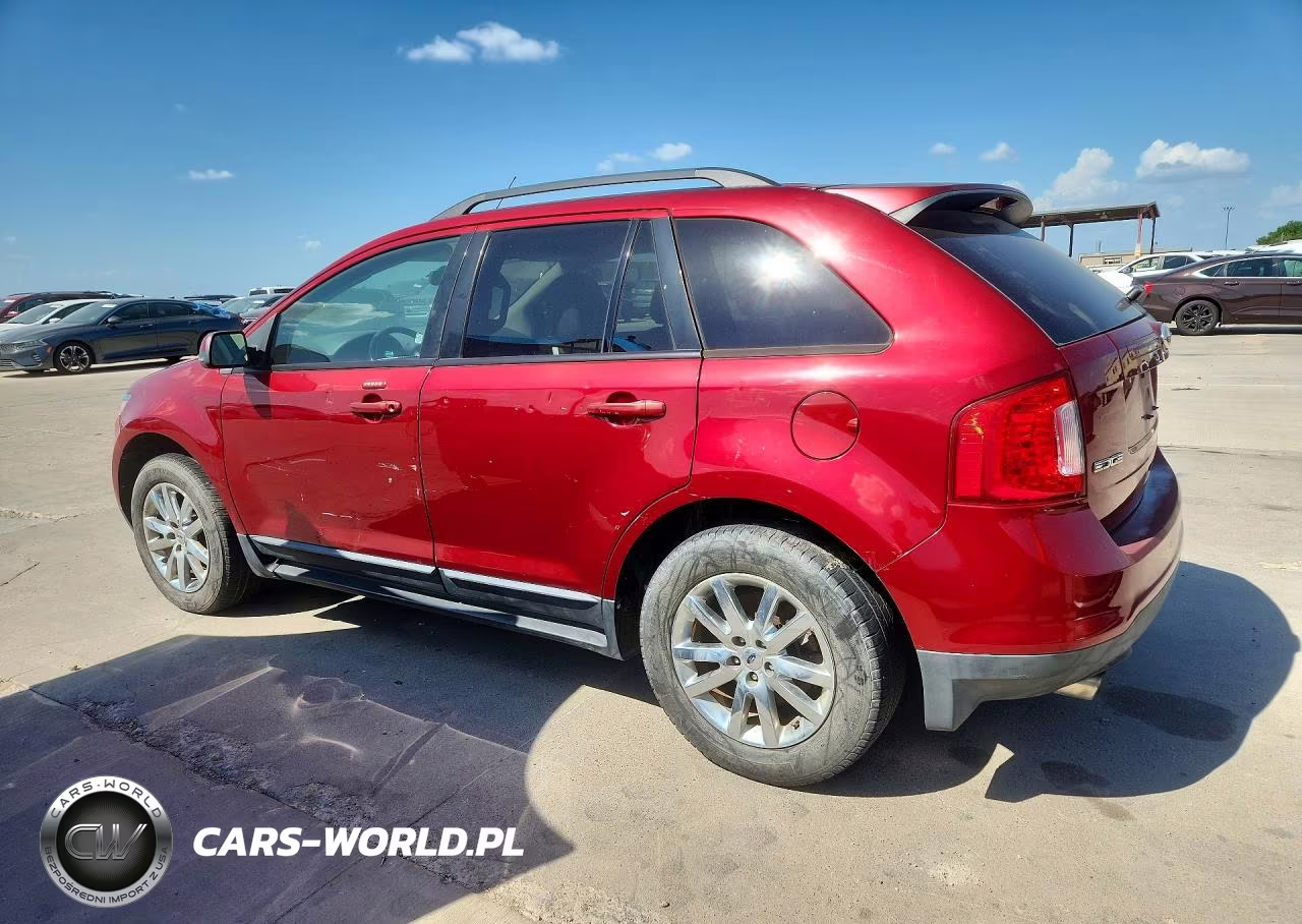 2013 Ford Edge Sel VIN:2FMDK3J94DBB37016 - 2