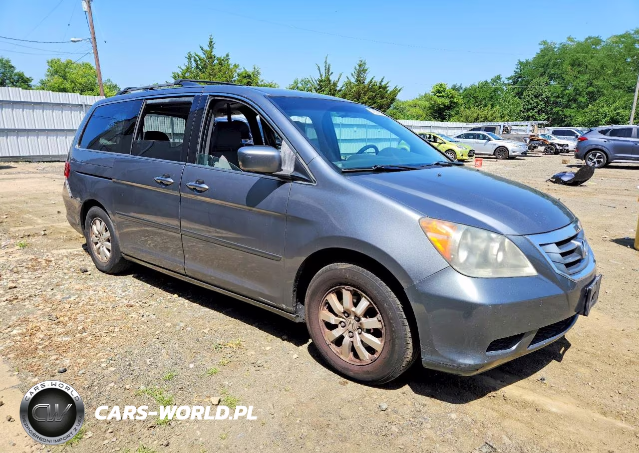 2009 Honda Odyssey Ex VIN:5FNRL38429B016125 - 4