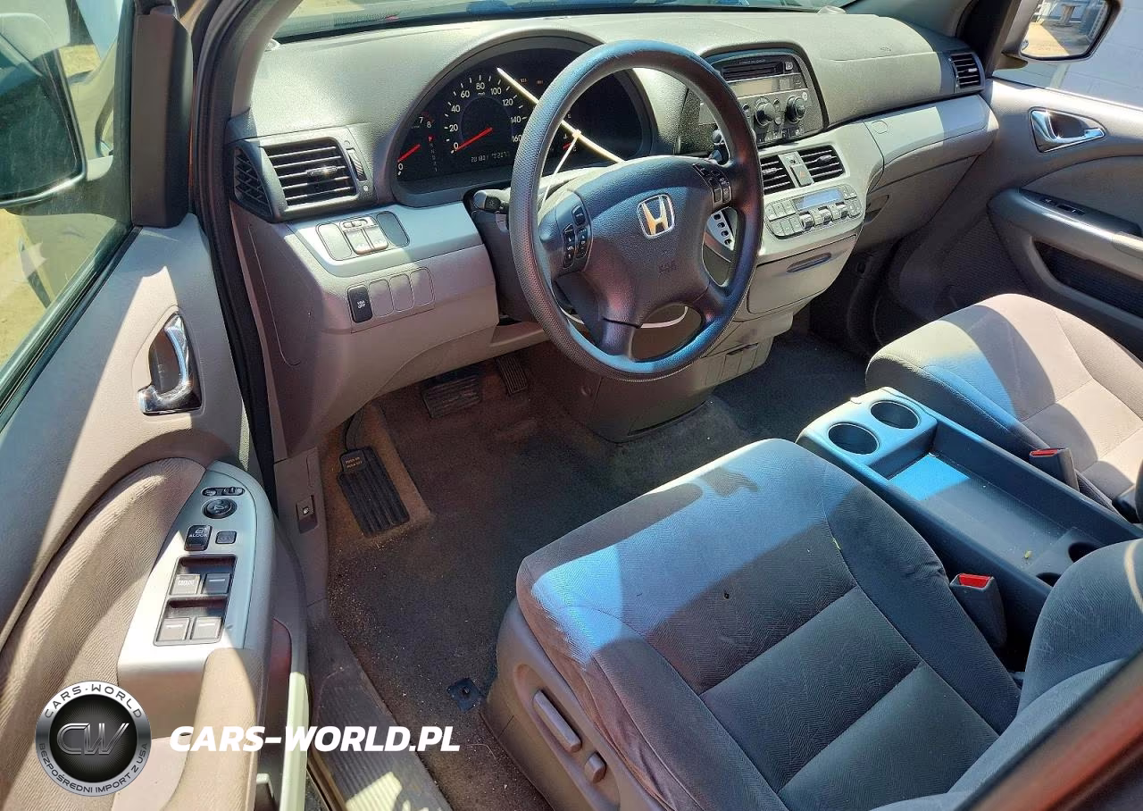 2009 Honda Odyssey Ex VIN:5FNRL38429B016125 - 8